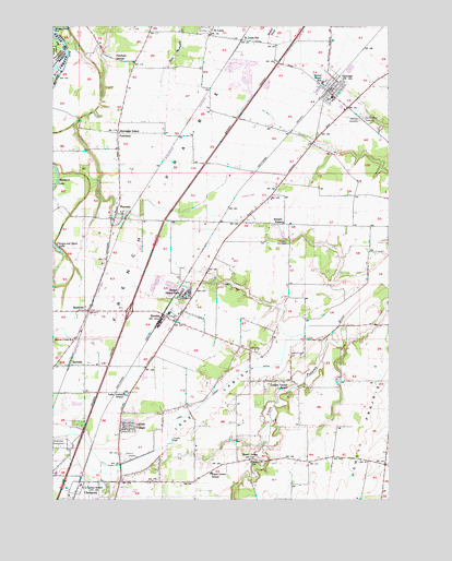 Gervais, OR USGS Topographic Map