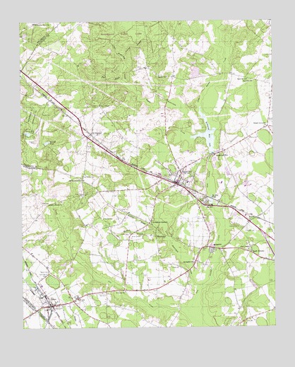 Gibson, NC USGS Topographic Map