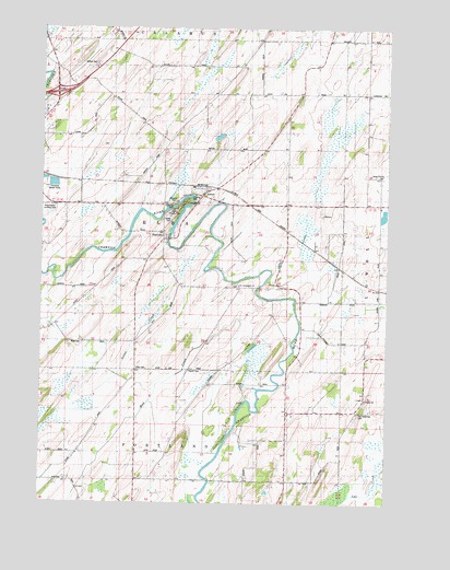 Astico, WI USGS Topographic Map