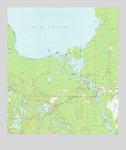 Astor, FL USGS Topographic Map