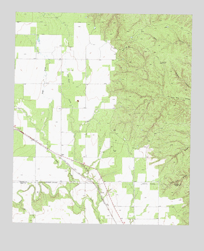 Gilpin, TX USGS Topographic Map