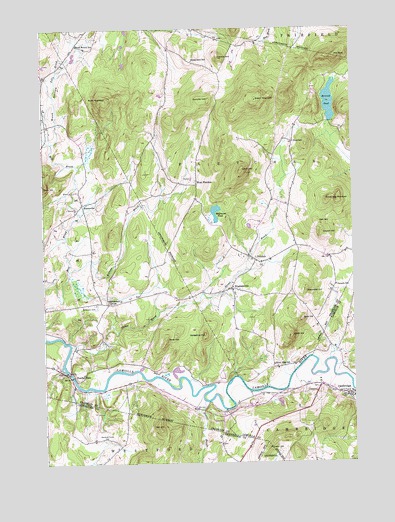 Gilson Mountain, VT USGS Topographic Map