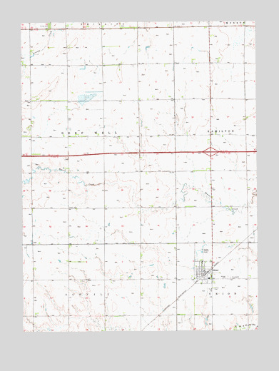 Giltner, NE USGS Topographic Map