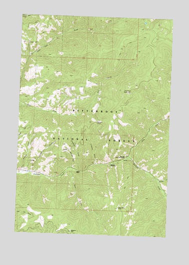Gird Point, MT USGS Topographic Map