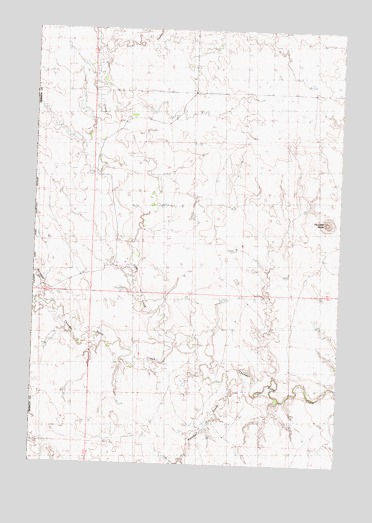 Glad Valley SW, SD USGS Topographic Map