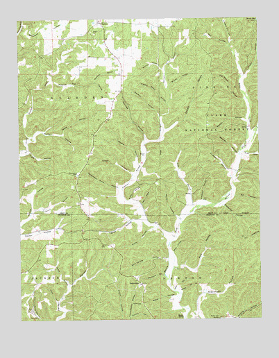 Gladden, MO USGS Topographic Map