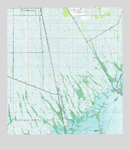 Glades, FL USGS Topographic Map