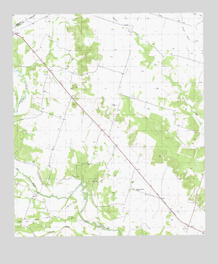 Ater, TX USGS Topographic Map