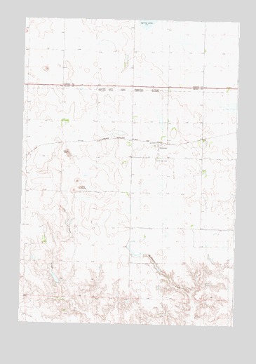 Glencross, SD USGS Topographic Map