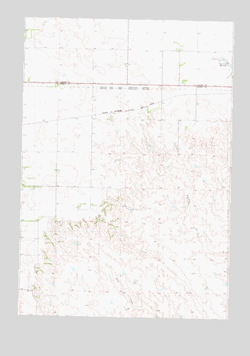 Glencross NE, SD USGS Topographic Map