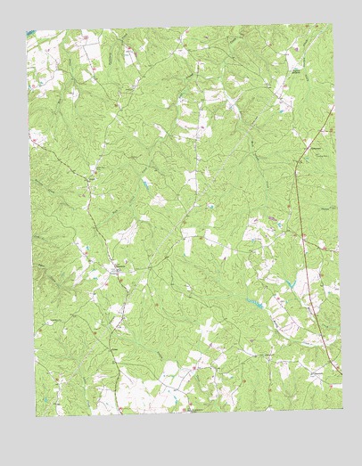 Glenmore, VA USGS Topographic Map