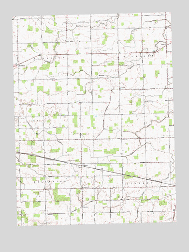 Glenmore, OH USGS Topographic Map