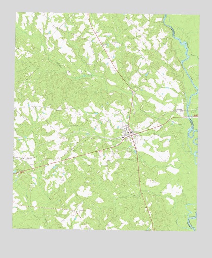 Glenwood, GA USGS Topographic Map