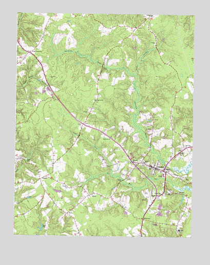 Gloucester, VA USGS Topographic Map