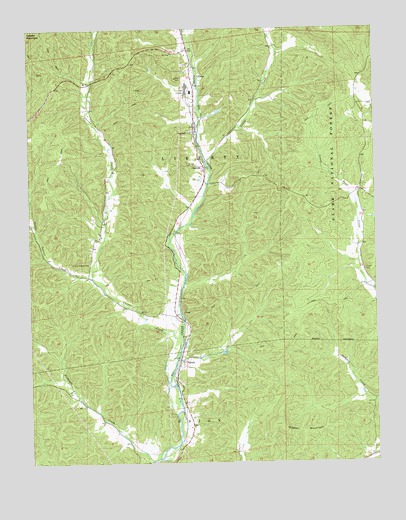 Glover, MO USGS Topographic Map