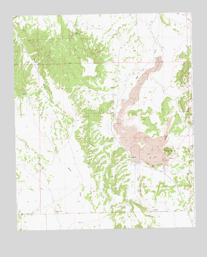 Goat Spring, NM USGS Topographic Map