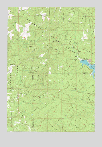Gobblers Knob, OR USGS Topographic Map