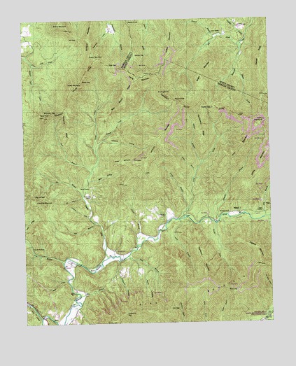 Gobey, TN USGS Topographic Map