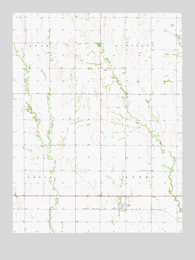 Athol, KS USGS Topographic Map