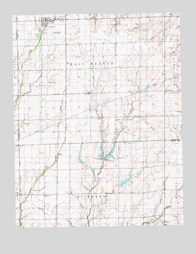 Goessel, KS USGS Topographic Map