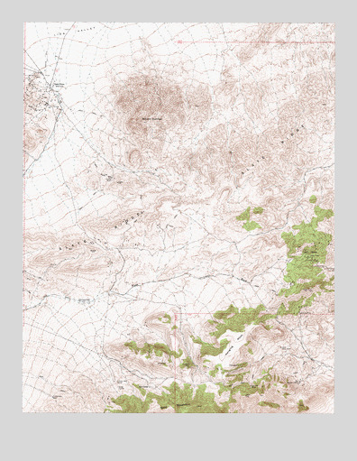 Gold Point, NV USGS Topographic Map