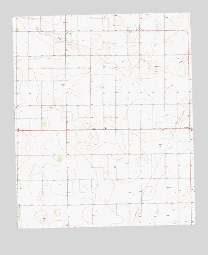 Gomez, TX USGS Topographic Map