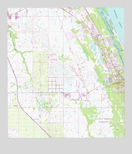 Gomez, FL USGS Topographic Map