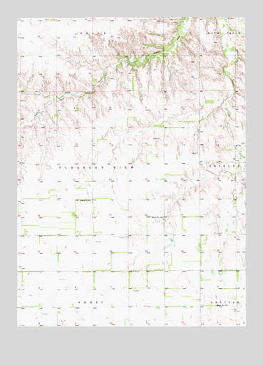 Atkinson SE, NE USGS Topographic Map