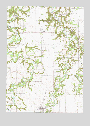 Good Thunder, MN USGS Topographic Map