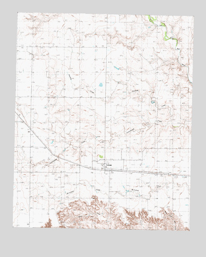 Goodnight, TX USGS Topographic Map