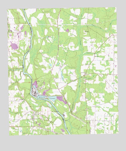 Gordon, AL USGS Topographic Map