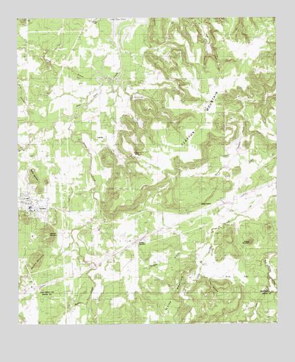 Gordon, TX USGS Topographic Map