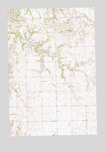 Gorham, ND USGS Topographic Map