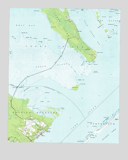 Atlantic, NC USGS Topographic Map