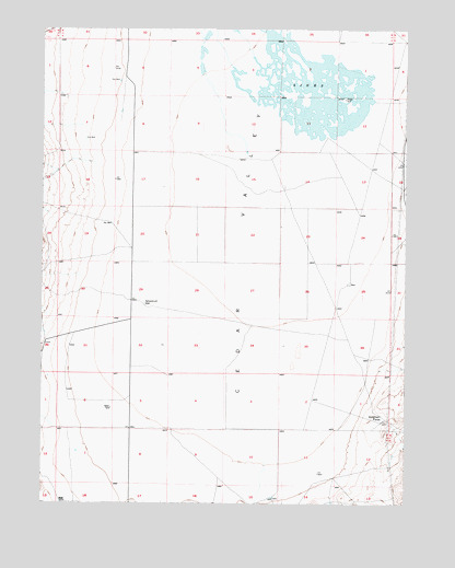 Goshen Pass, UT USGS Topographic Map