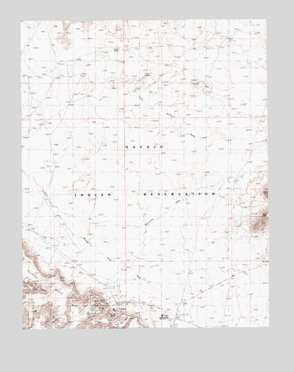 Goulding, UT USGS Topographic Map