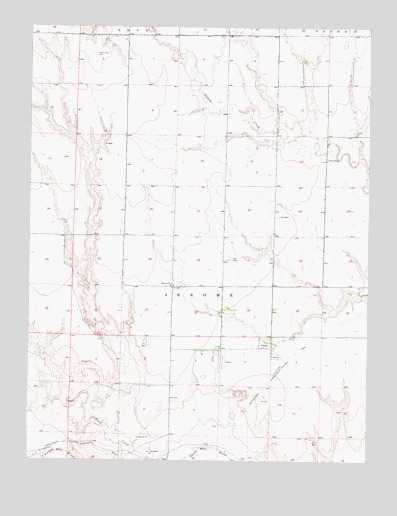 Gove SW, KS USGS Topographic Map