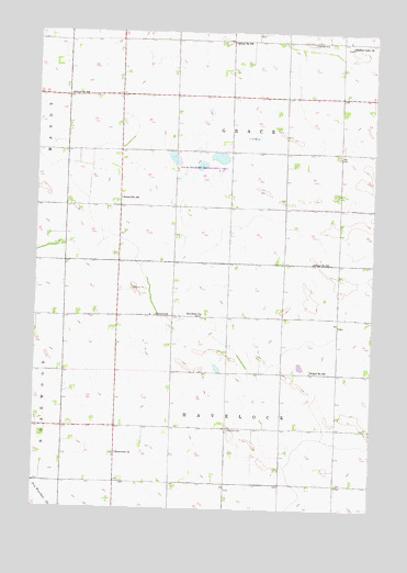 Gracelock, MN USGS Topographic Map