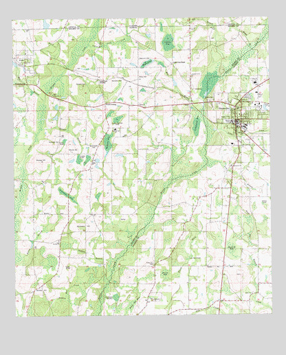 Graceville, FL USGS Topographic Map