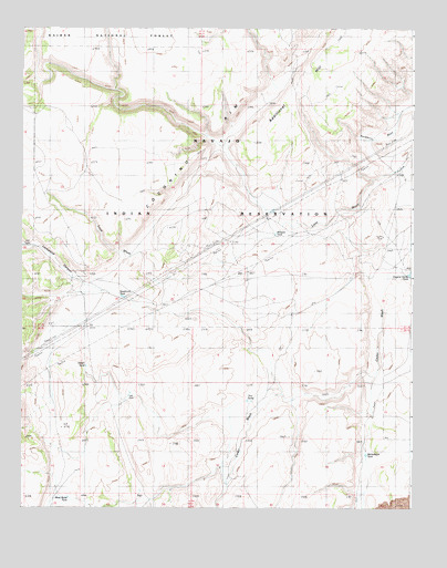Additional Hill, AZ USGS Topographic Map