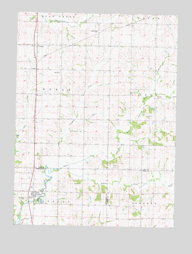 Grant, IA USGS Topographic Map