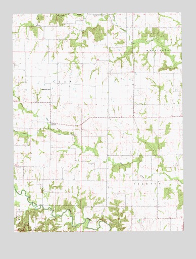 Granville, MO USGS Topographic Map