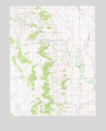Grassy, UT USGS Topographic Map