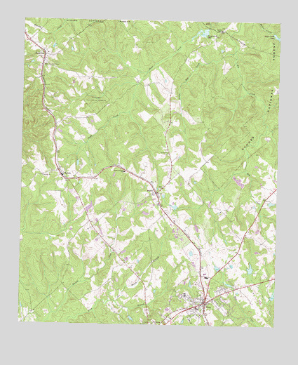 Gray, GA USGS Topographic Map