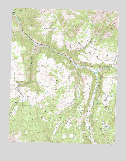 Gray Head, CO USGS Topographic Map