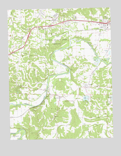 Gray Summit, MO USGS Topographic Map