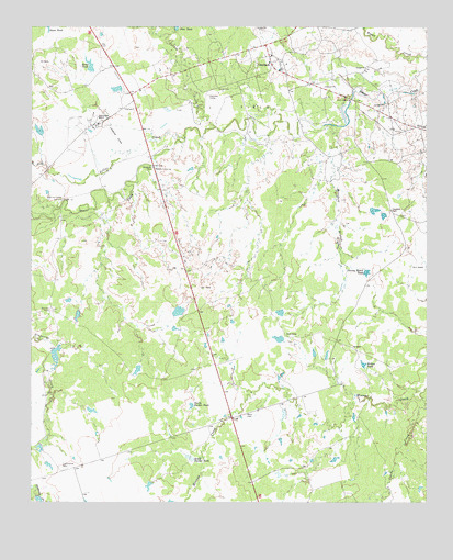 Grayback, TX USGS Topographic Map
