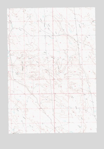 Greasewood Draw, SD USGS Topographic Map