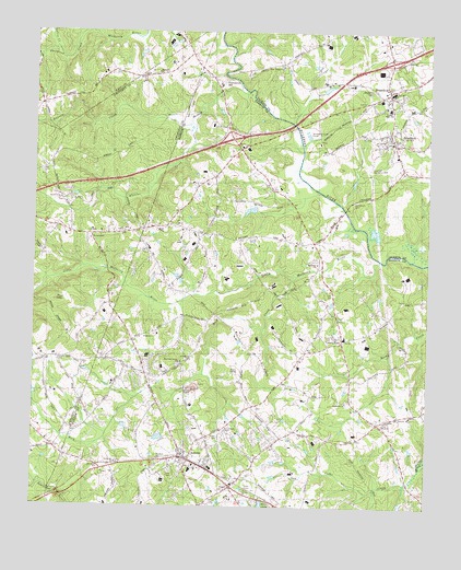 Auburn, GA USGS Topographic Map