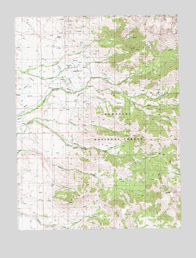 Green Mountain, NV USGS Topographic Map